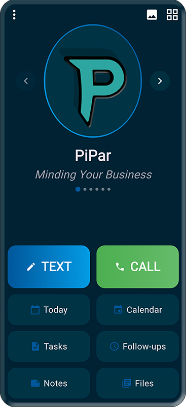 PiPar main screen